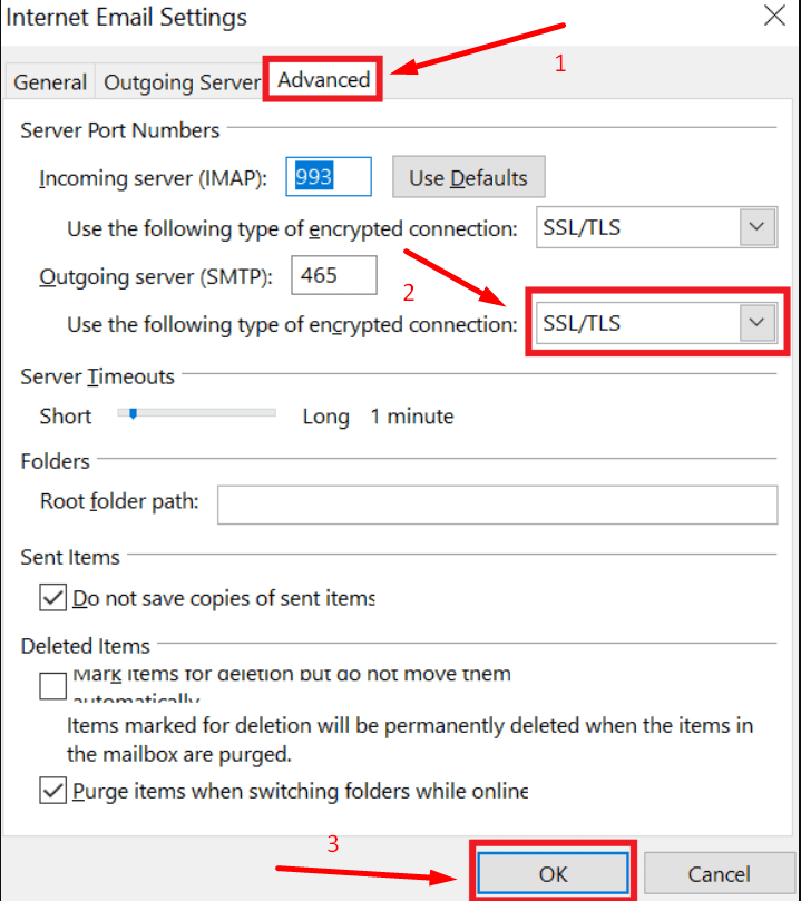 How to Configure Right Outlook SMTP Settings to Send Emails?(04)
