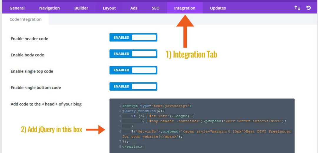 Add Extra Text on your DIVI Top Header Before the Phone Number