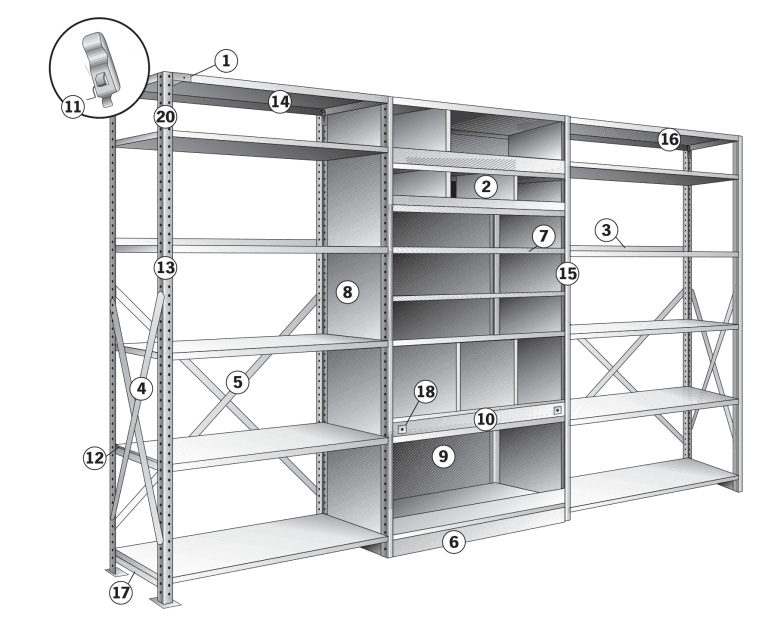 Deluxe Shelf Systems features Western Pacific Storage Solutions