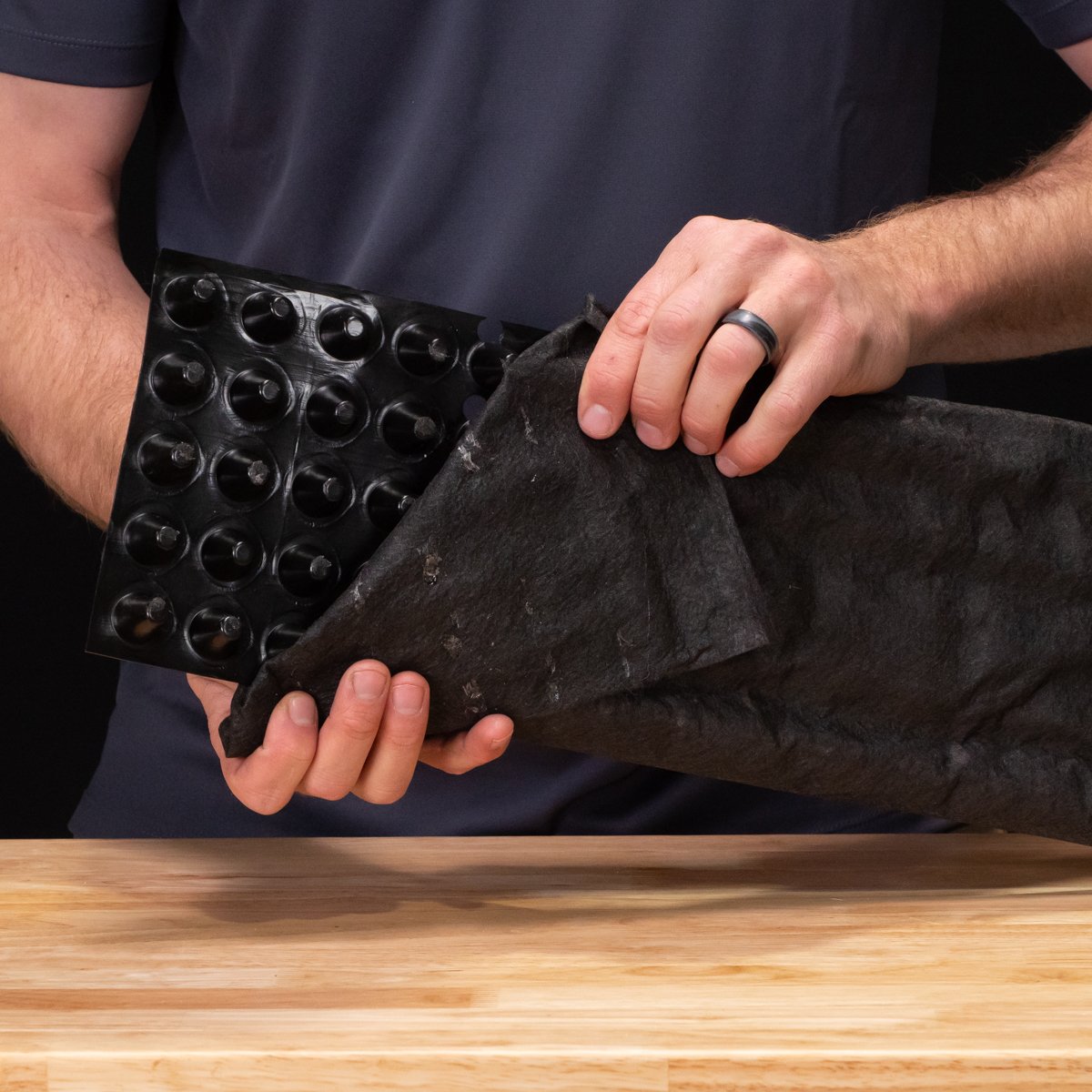 JDrain 6" Strip Drain 150 LF WP Supply