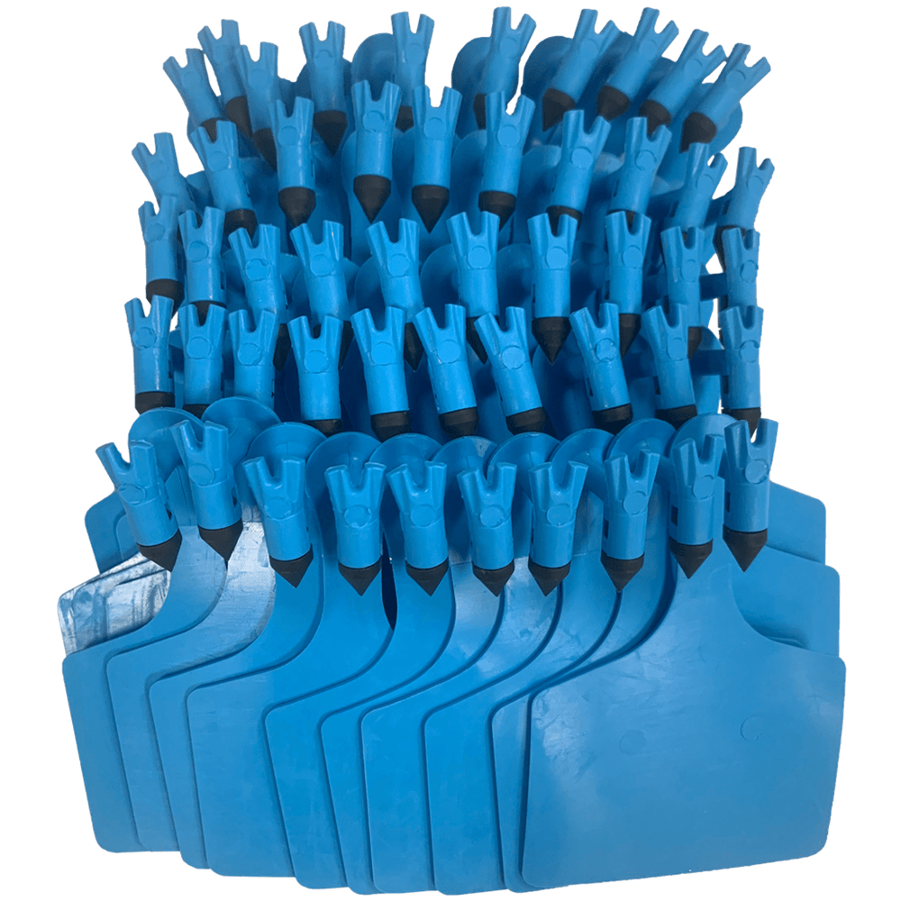 ATAG FEEDER TAG LT BLUE 50ct