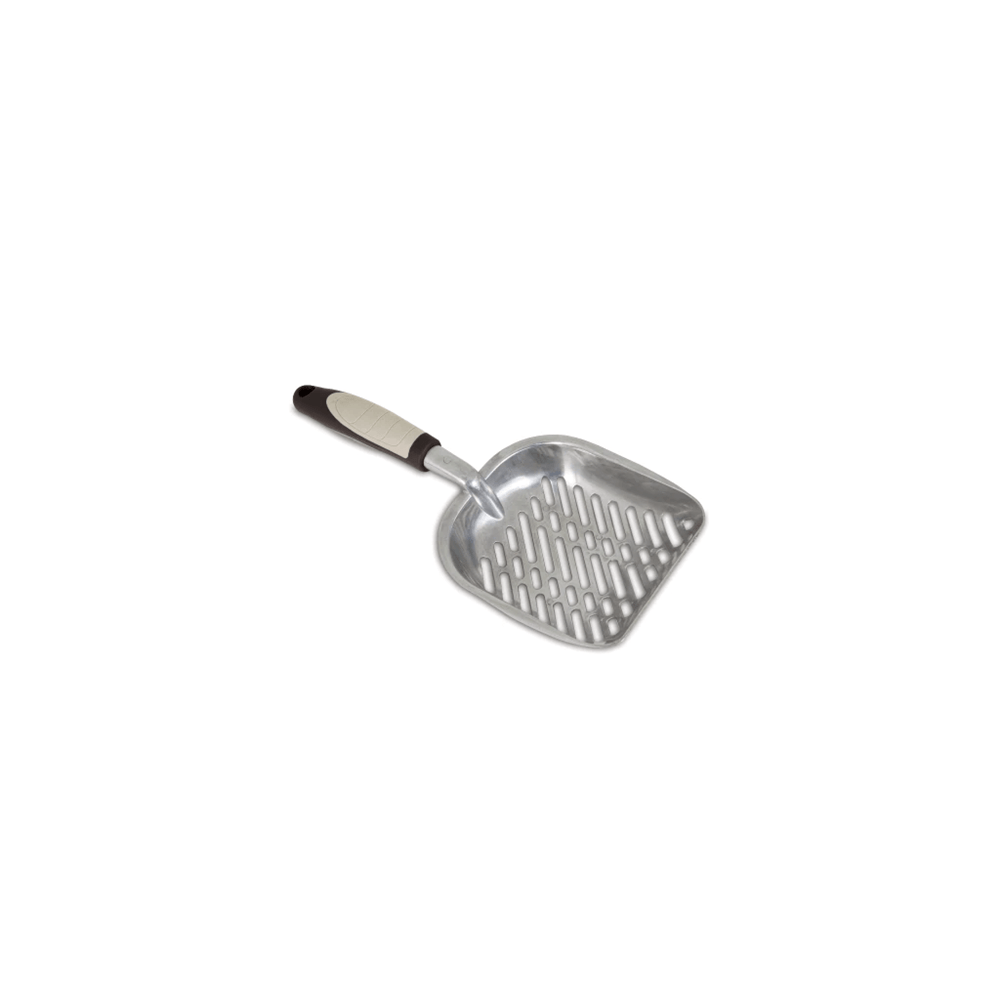 Litter Scoop Metal Light/Dark Brown