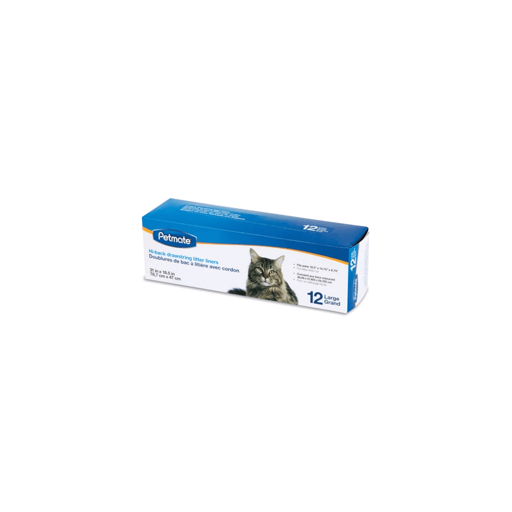 Litterbox Liner HiBack Large 12ct