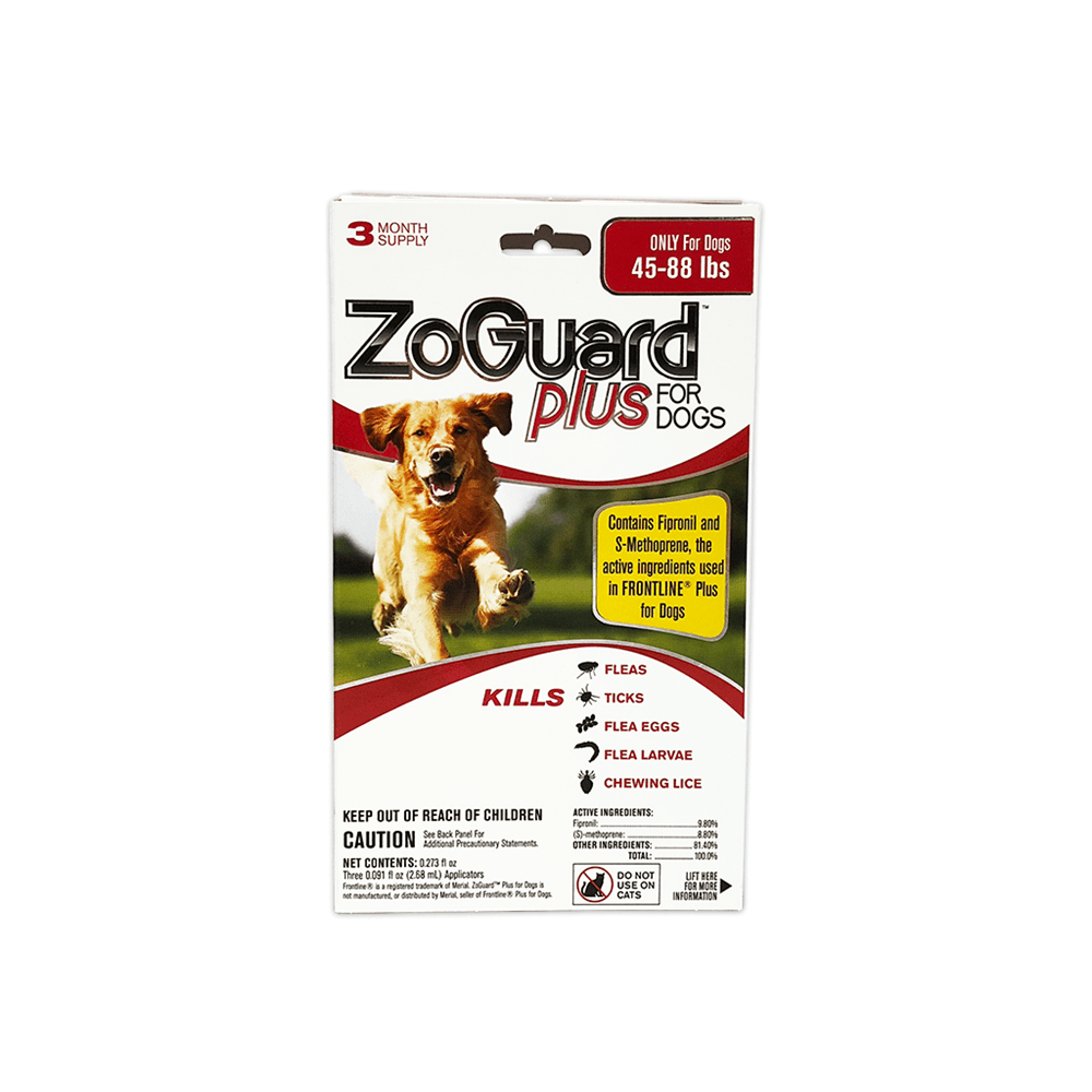 ZoGuard Plus for Dogs 4588lbs 3pk