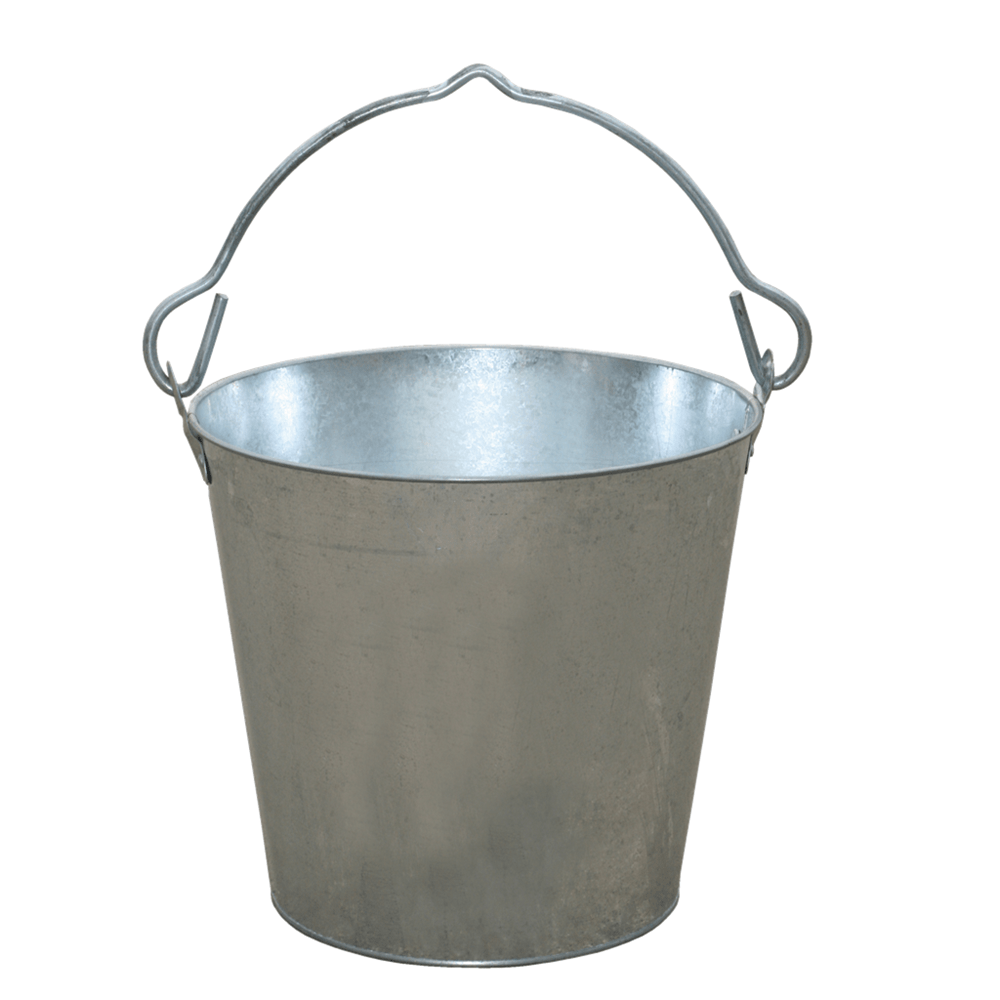 14 Quart Galvanized Dairy Pail