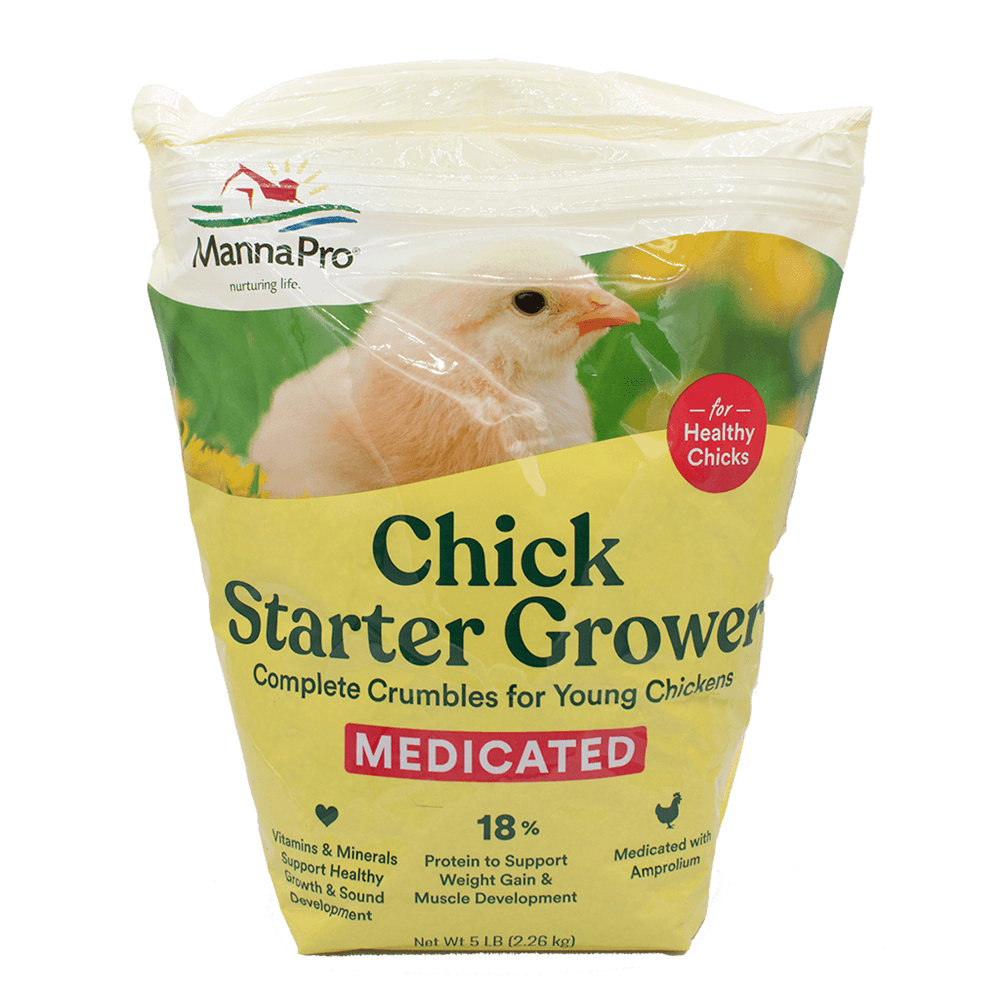 Chick Starter Grower Medicated Crumbles