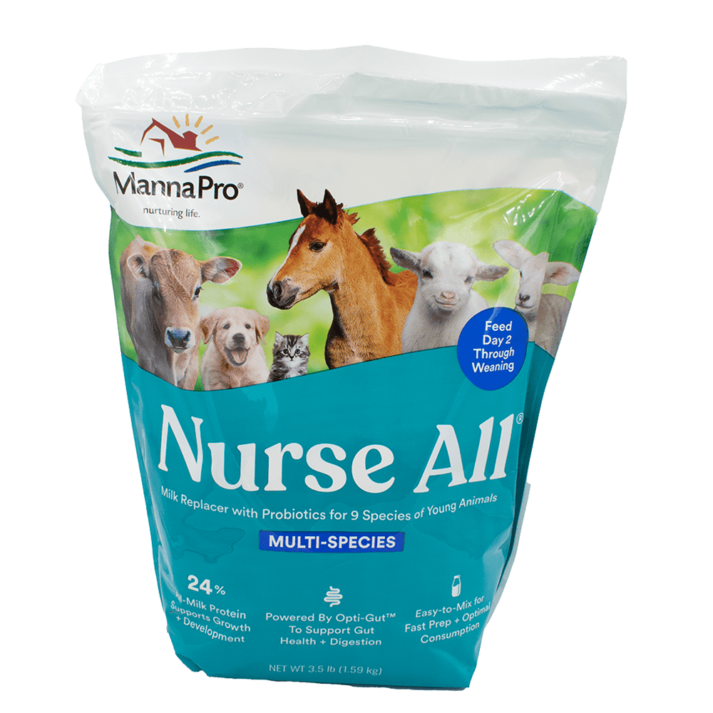 Nurse All® MultiSpecies Milk Replacer with Probiotics