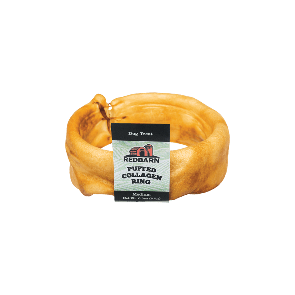RB262006,262006,RED BARN PREMIUM PET PRODUCTS,,PUFFED COLLAGEN RING 3in
