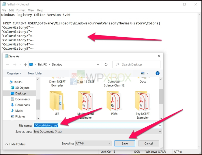 Guide How to Clear Recent Colors History in Windows