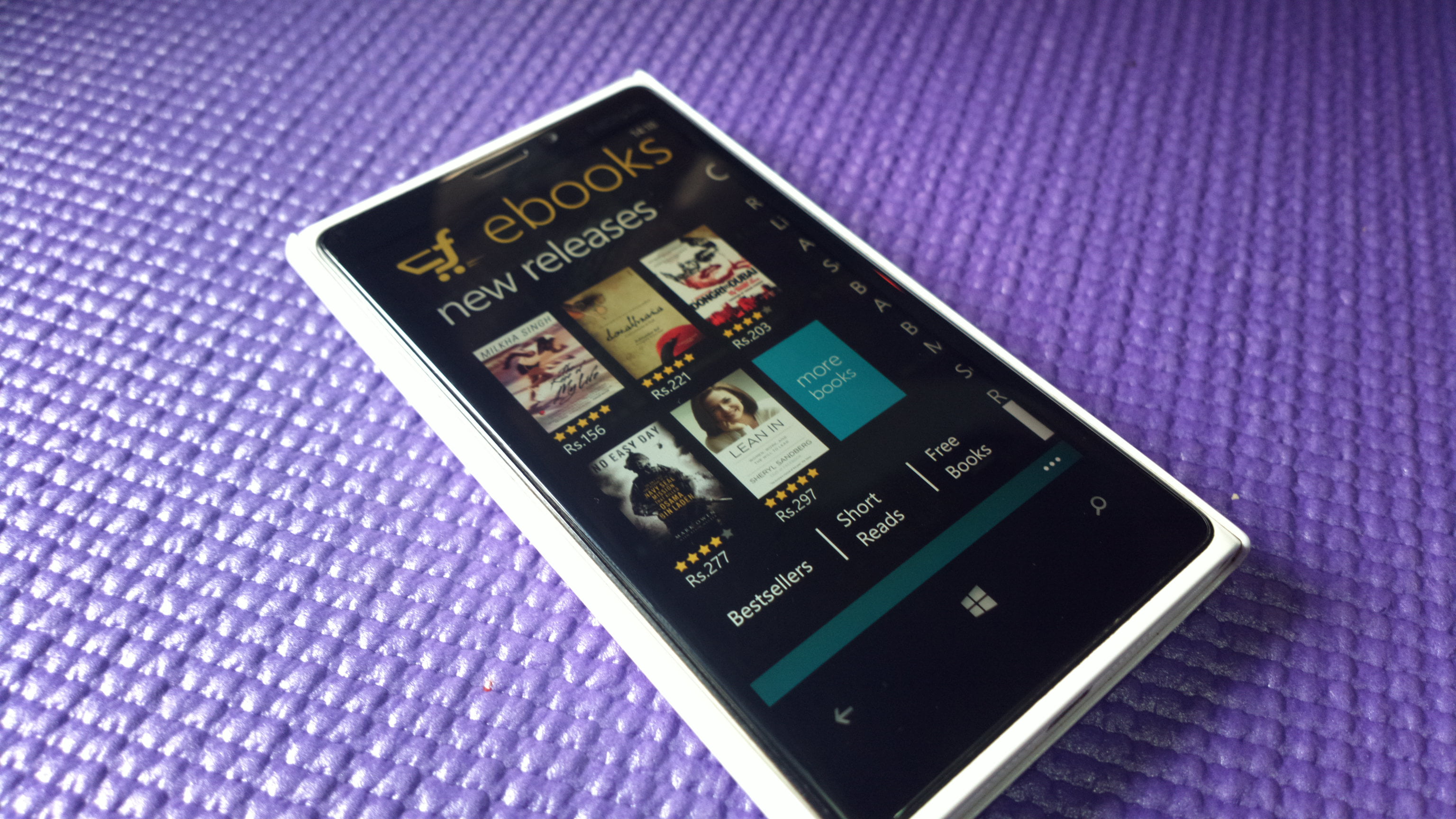 Flipkart eBook Reader for Windows Phone