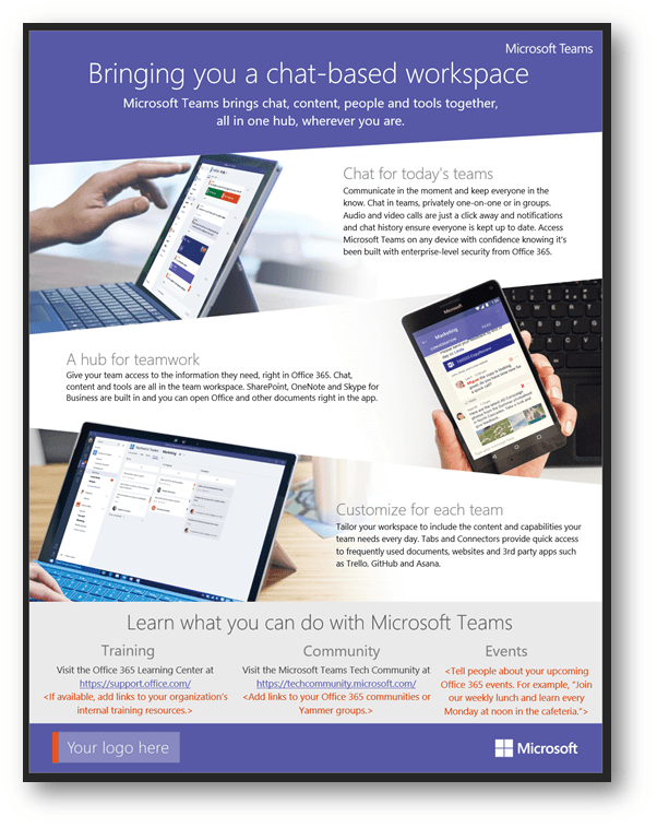 Microsoft Teams Promotion Shows "Microsoft Branded" Android Phone
