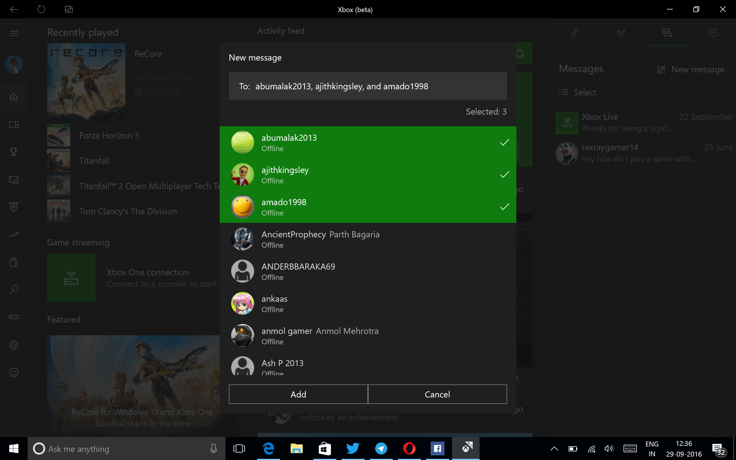 Group messaging comes to Xbox One Preview and Windows 10 Xbox Beta App(06)