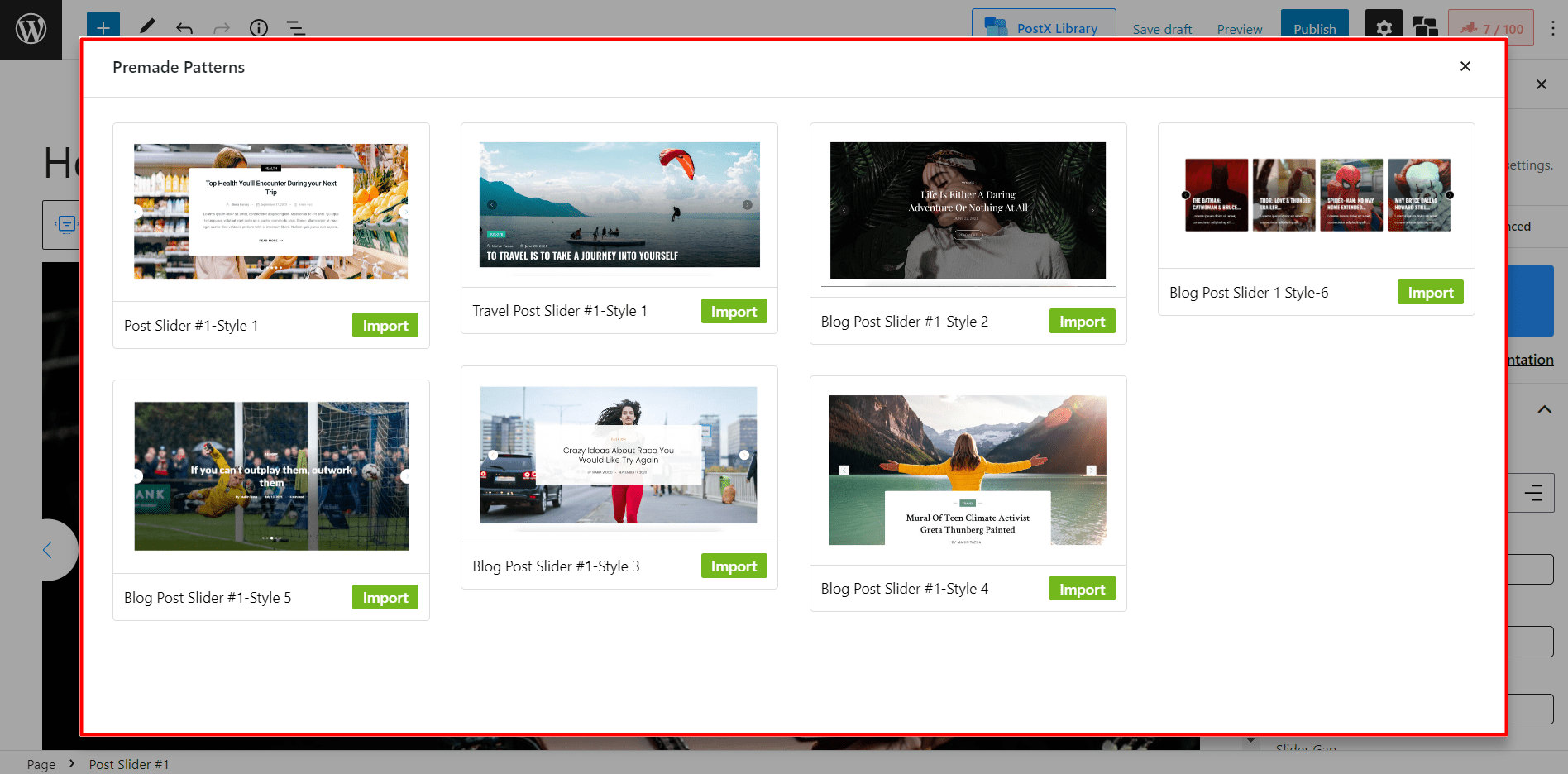 How to Add Featured Slider in WordPress Home Page WPXPO
