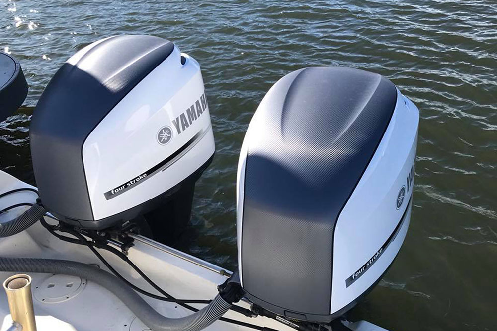 Gallery Vinyl Boat Wrap