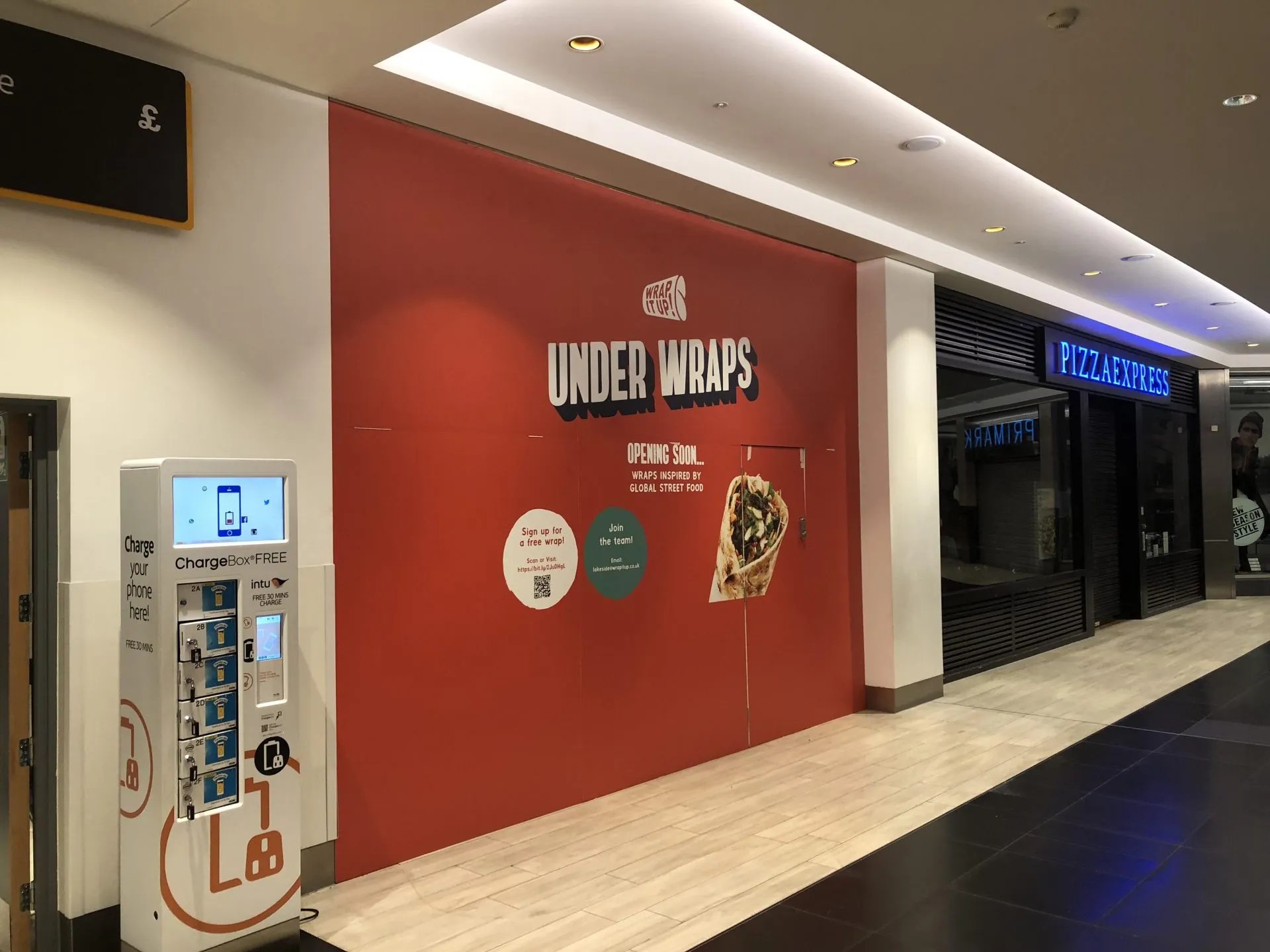 New restaurant opening in intu Lakeside Wrap It Up!