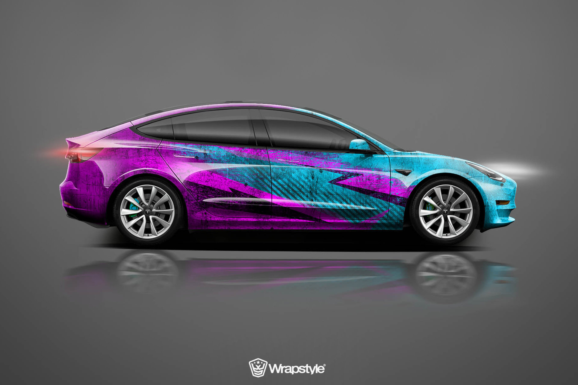 Tesla Model 3 Lightning Design WrapStyle