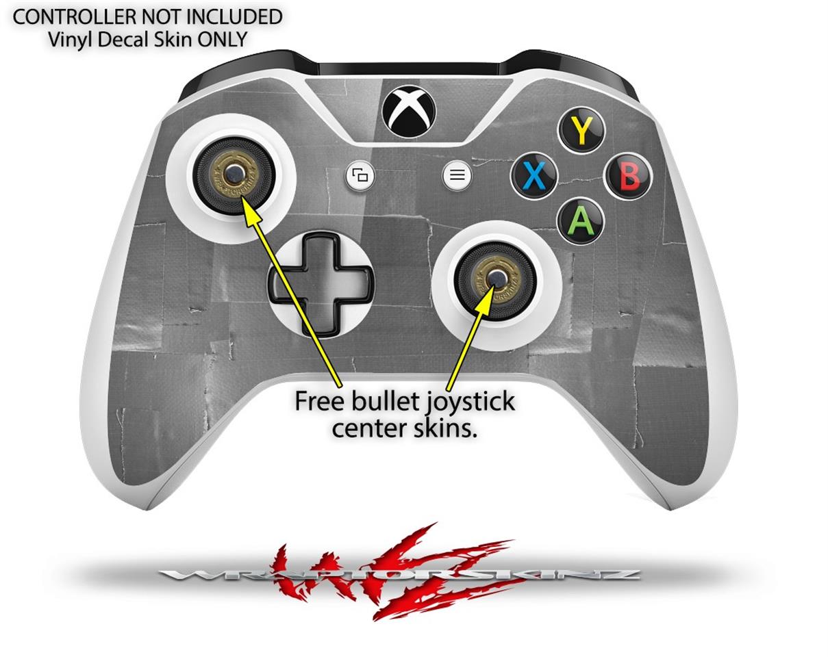 XBOX One S Console Controller Bundle Skins Duct Tape WraptorSkinz
