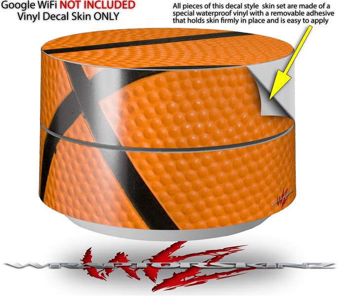 Google WiFi Skins Basketball WraptorSkinz