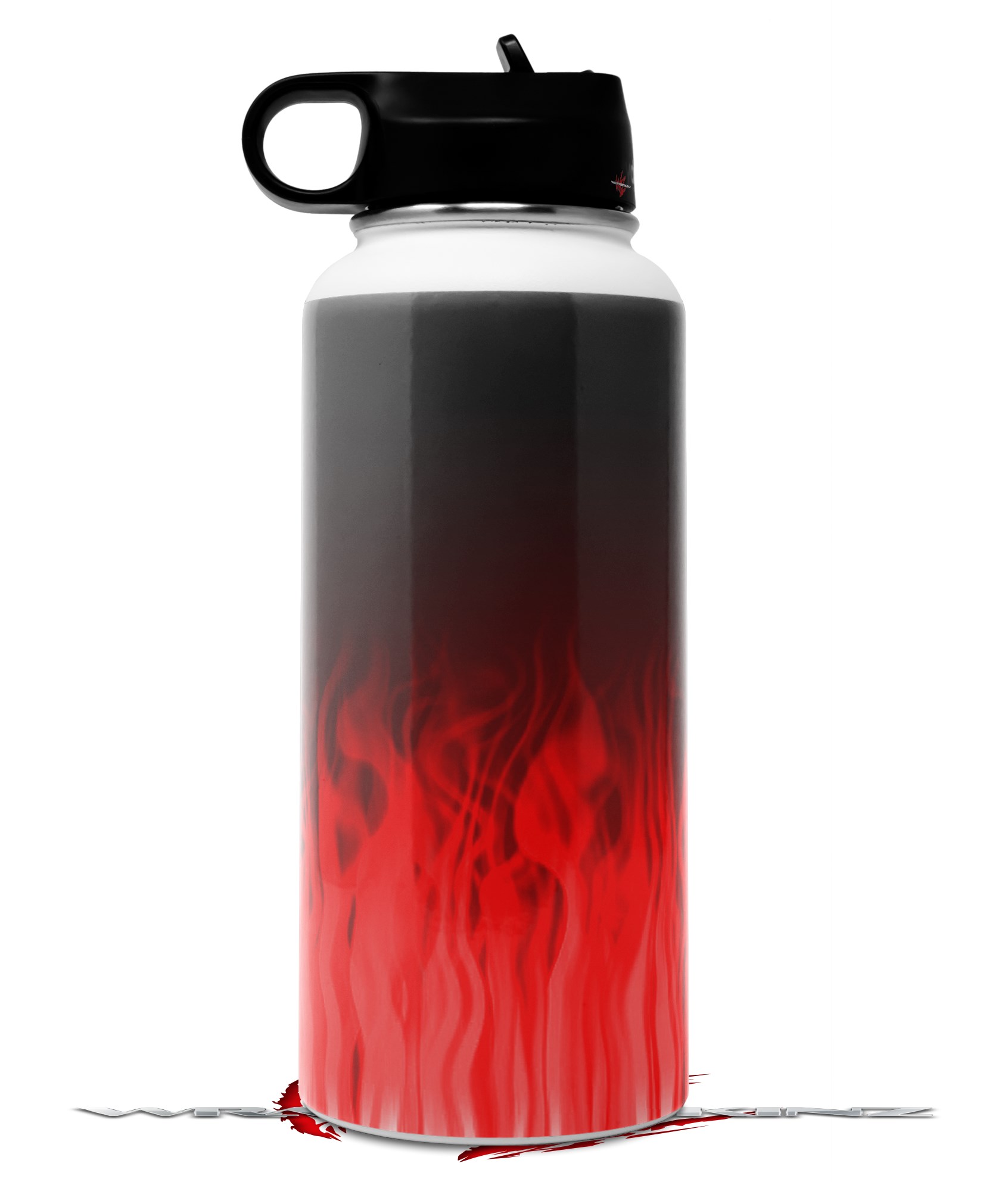 Hydro Flask 32oz Bottle Fire Red WraptorSkinz