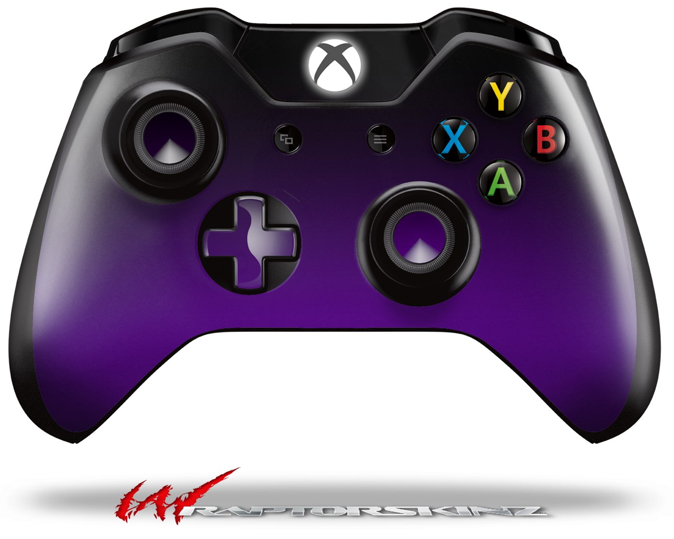XBOX One Original Wireless Controller Skins Smooth Fades Purple Black WraptorSkinz