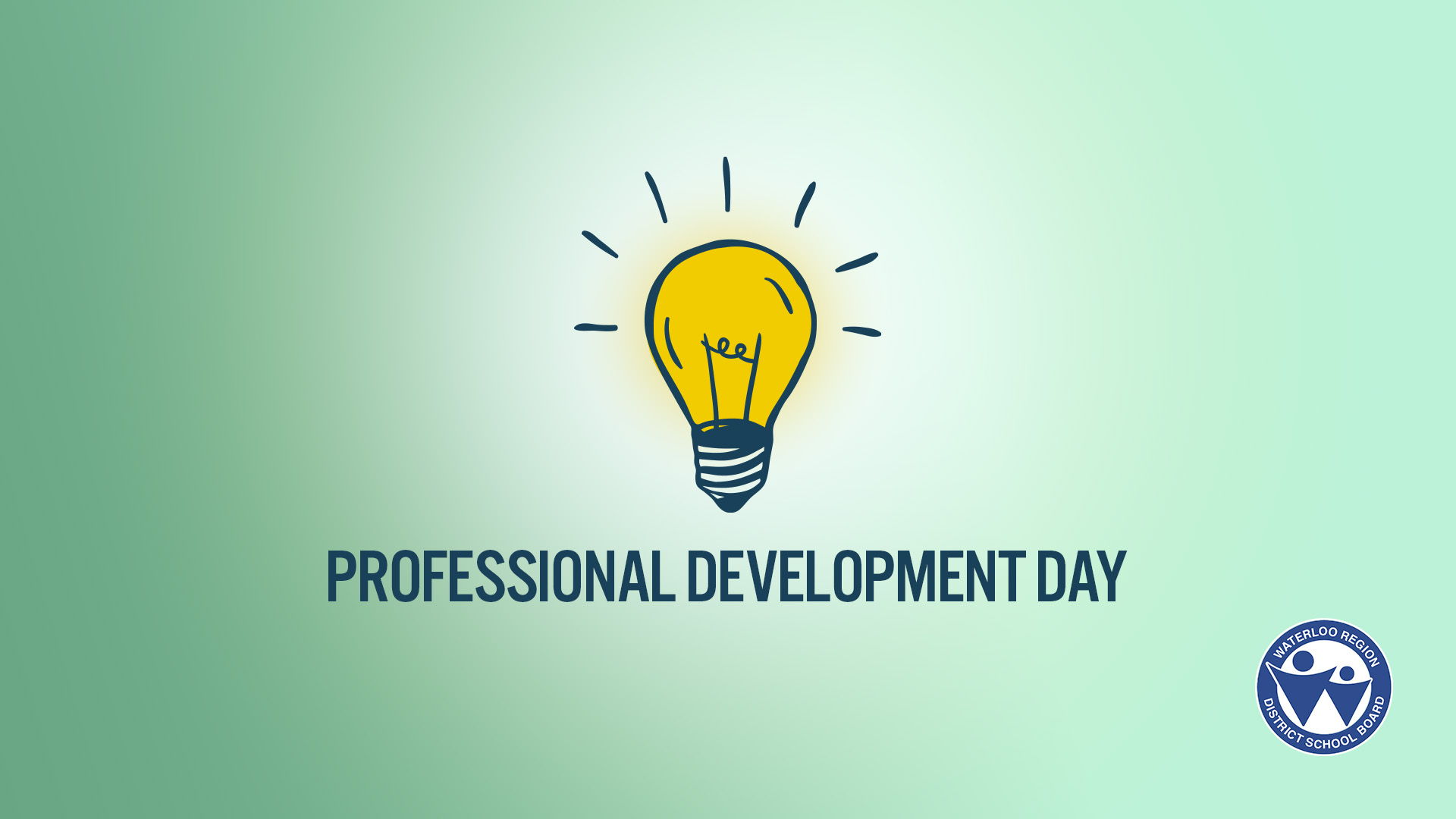 Wednesday, April 10 is a PD Day for All WRDSB Students Waterloo