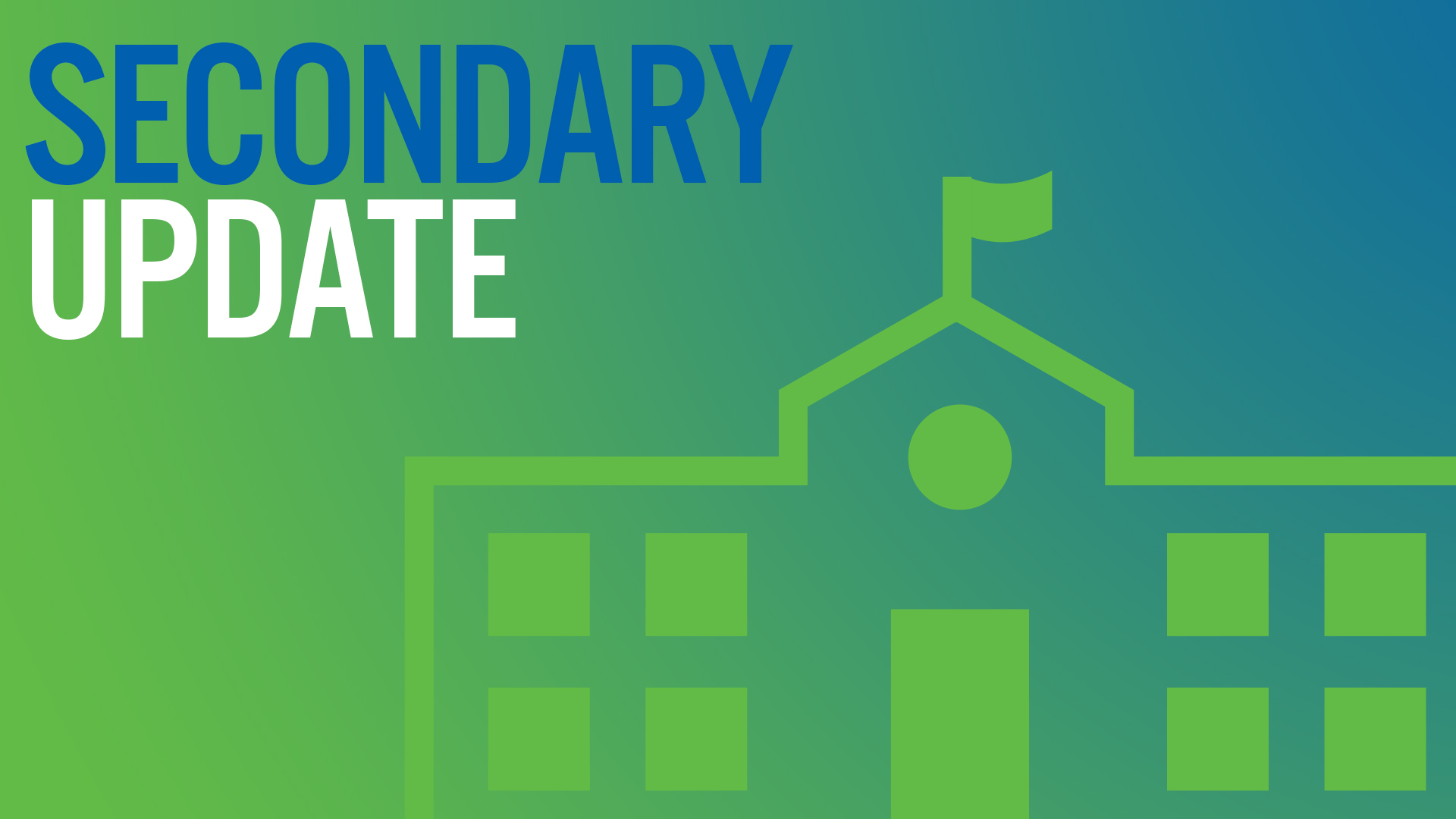 Wednesday, February 2 is a PD Day for secondary WRDSB students