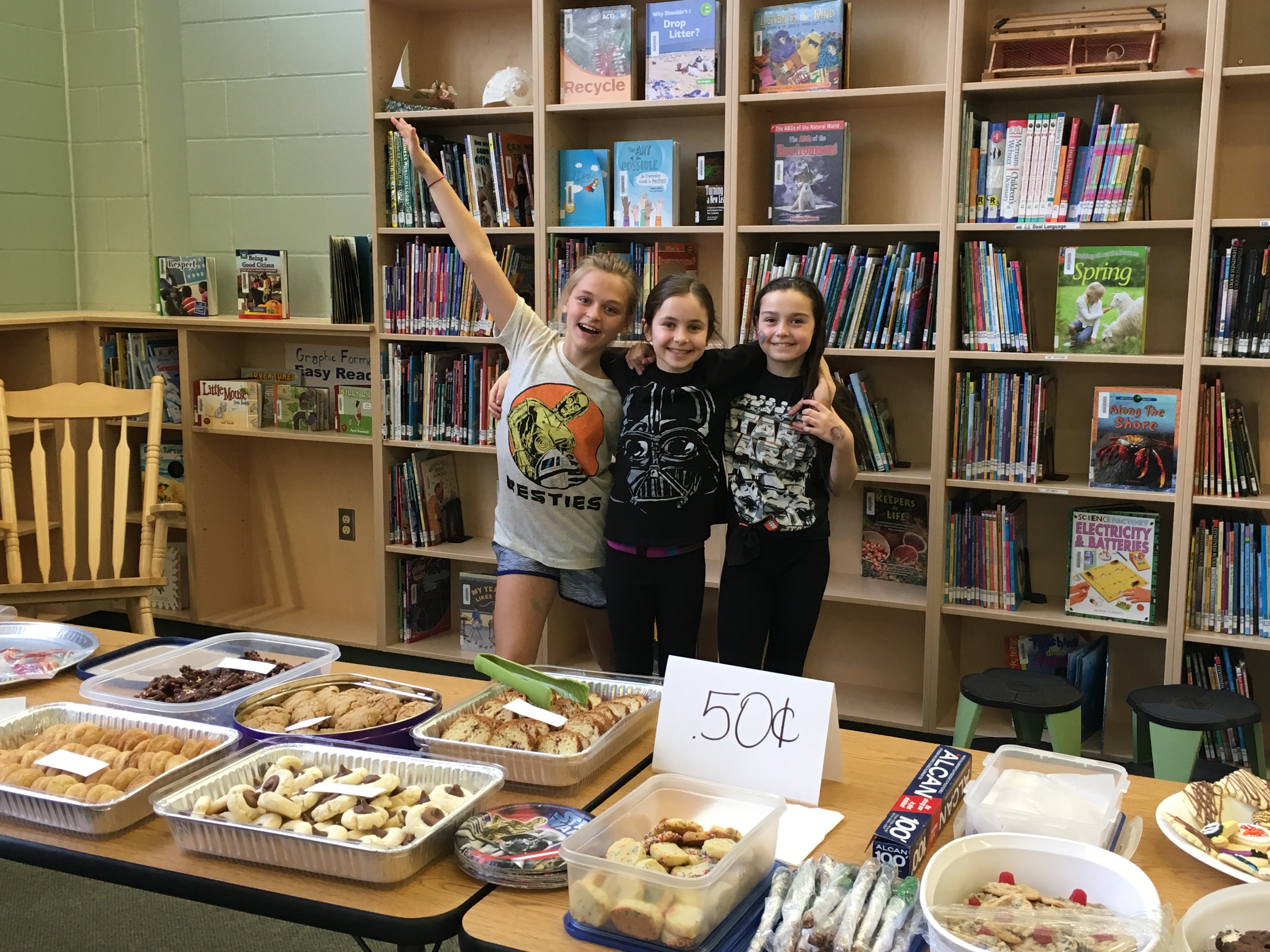 The 'force' of generosity was strong at Millen Woods PS Waterloo