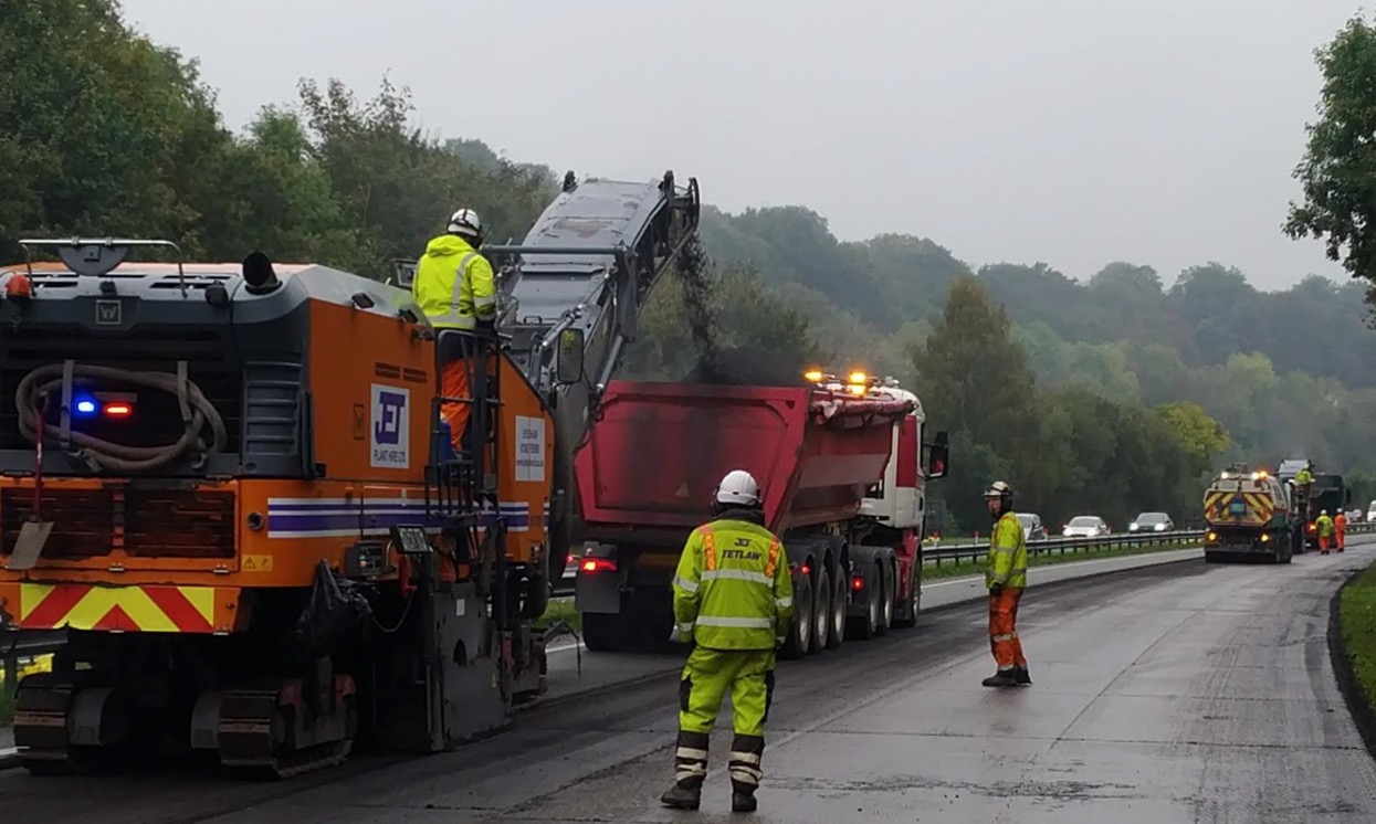 A483 Wrexham Roadworks extended due to “unforeseen site issues