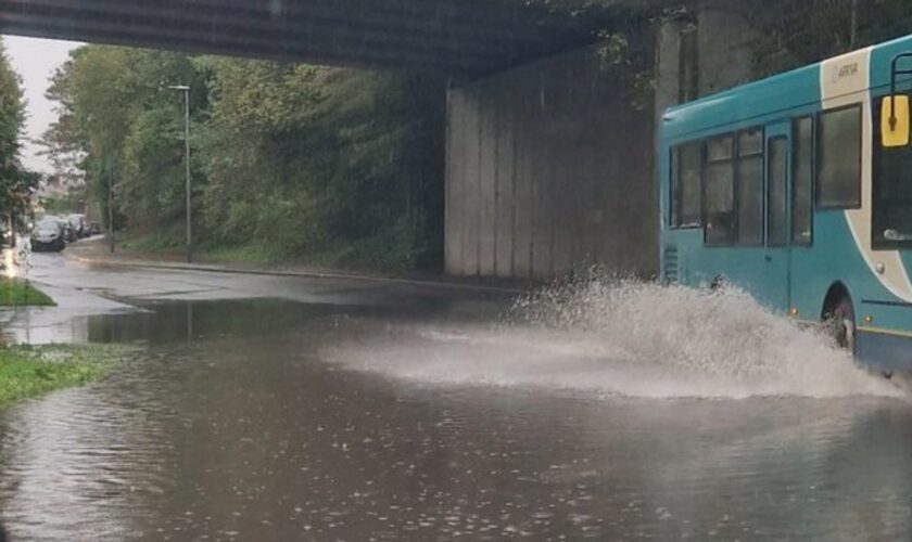 Over 160 homes flooded by Storm Babet as severe weather less