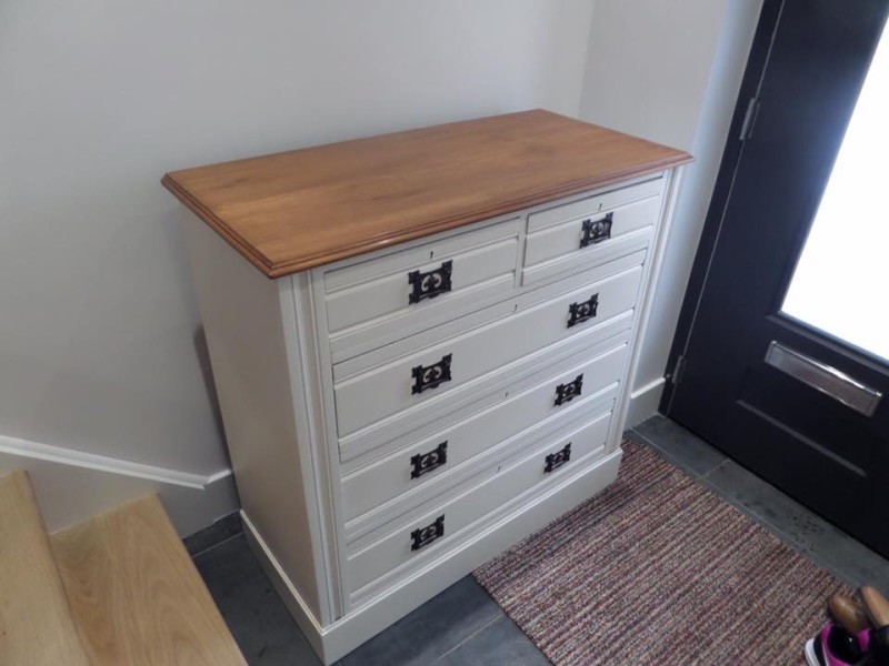 Wrexham uPVC Sprayers Revived chest of drawers