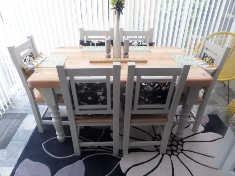 Wrexham uPVC Sprayers Dining room table & chairs