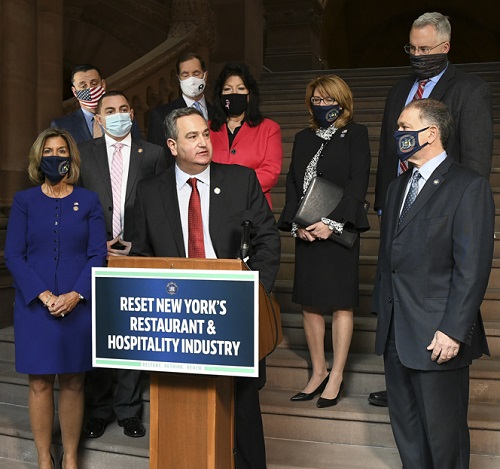 Borrello Joins Fellow GOP Senators in Announcing 'Reset New York's Restaurant and Hospitality Industry' - Vimarsana News