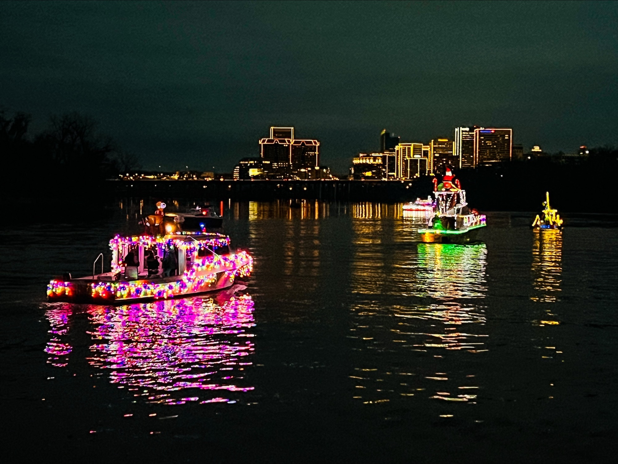 PHOTOS Decorated boats sail from Rockettes Landing in Richmond Boat