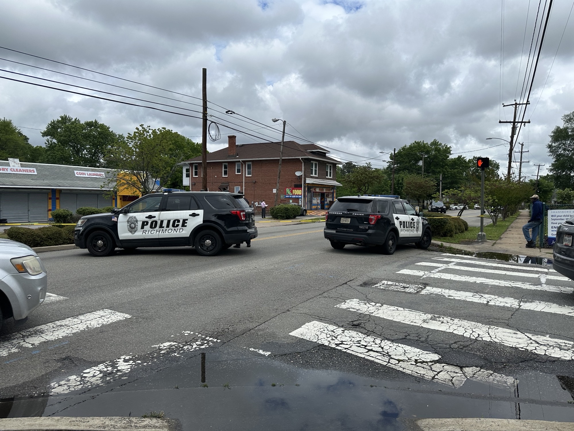 Man has lifethreatening injuries after shooting outside store on