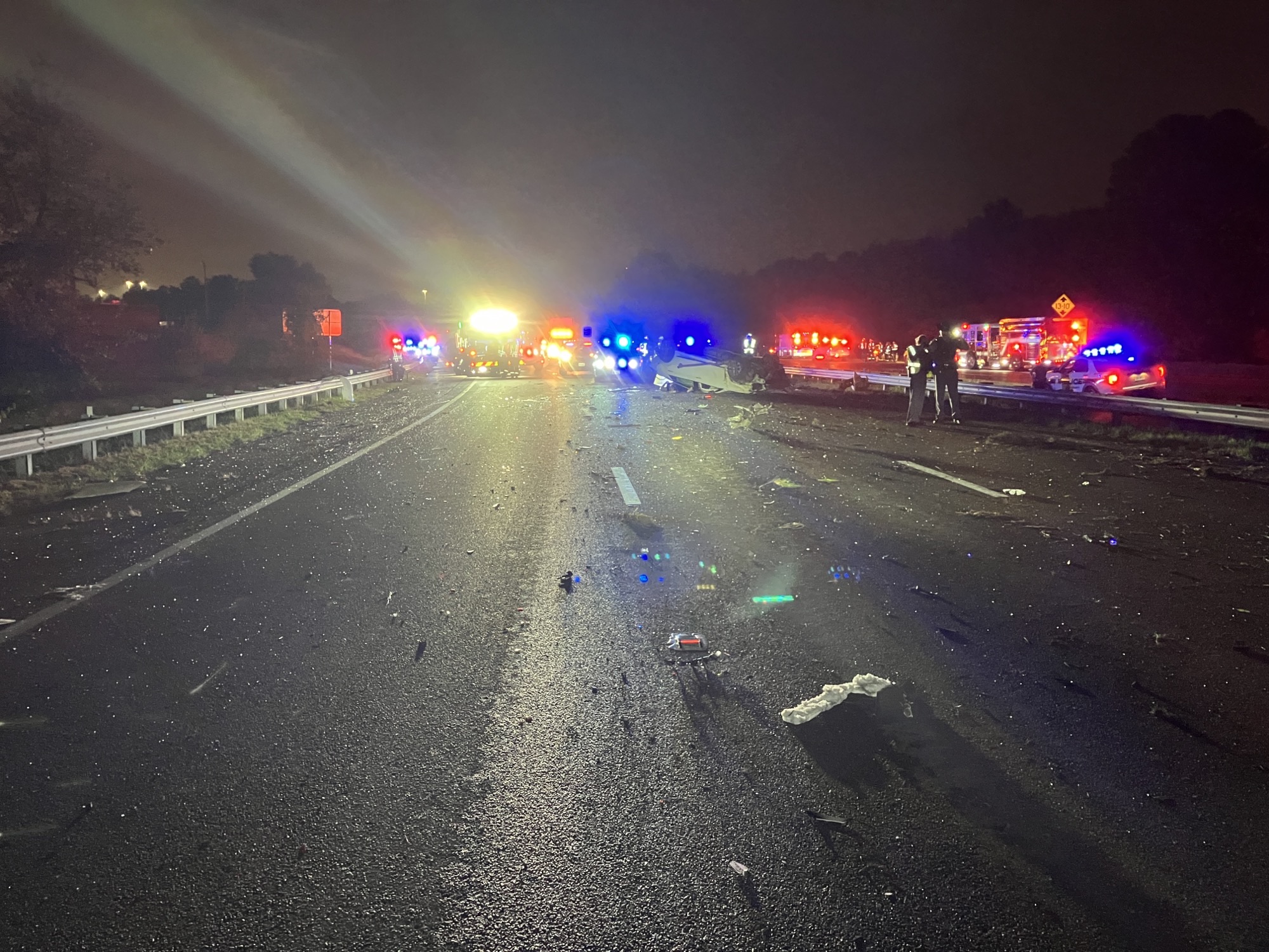 32yearold woman killed, others injured in deadly multivehicle crash