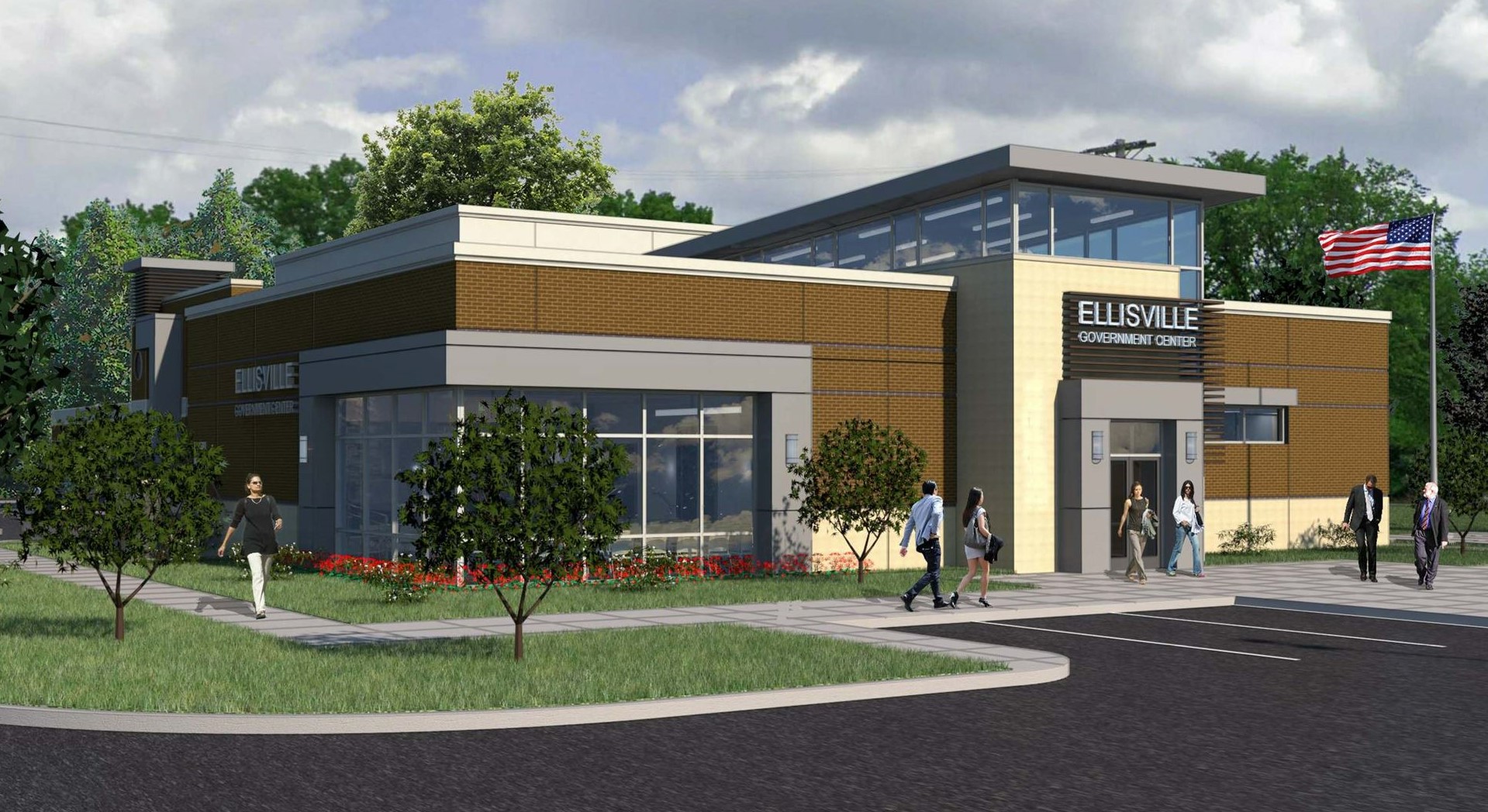 Ellisville City Hall & Police Station Renovation & Addition Wright