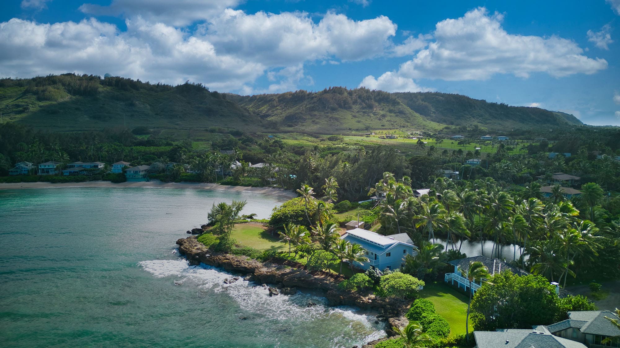 Oceanfront Parcel On Beautiful Kawela Bay Wright Hawaii Commercial