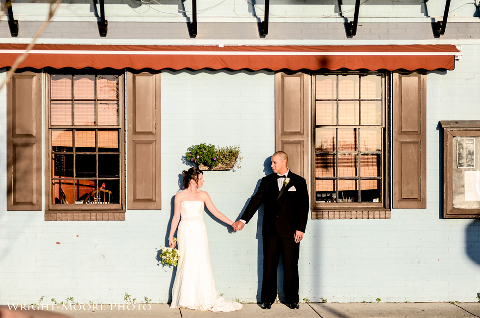 Elaine and Jason Downtown Wedding Wilmington, NC WrightMoore Photo