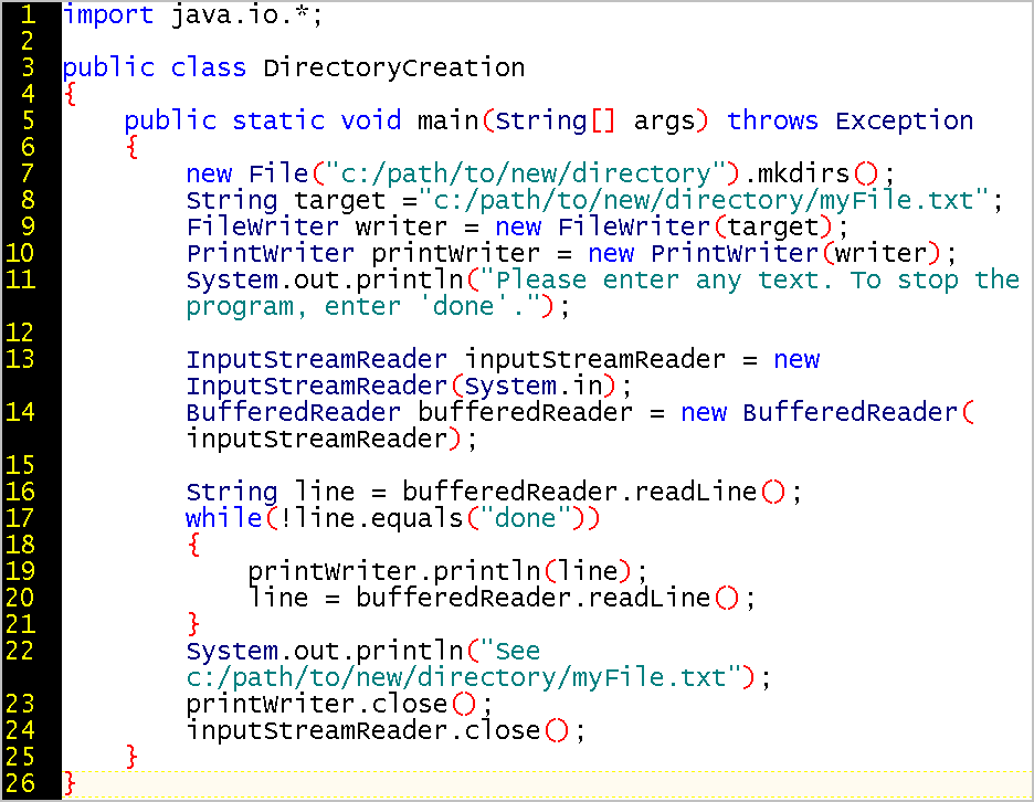 Session 10 First Course in Java