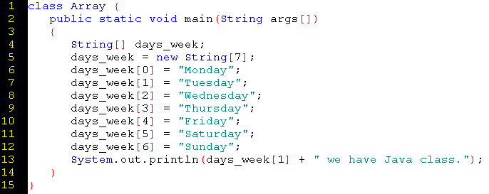 Session 6 First Course in Java EDP 321299