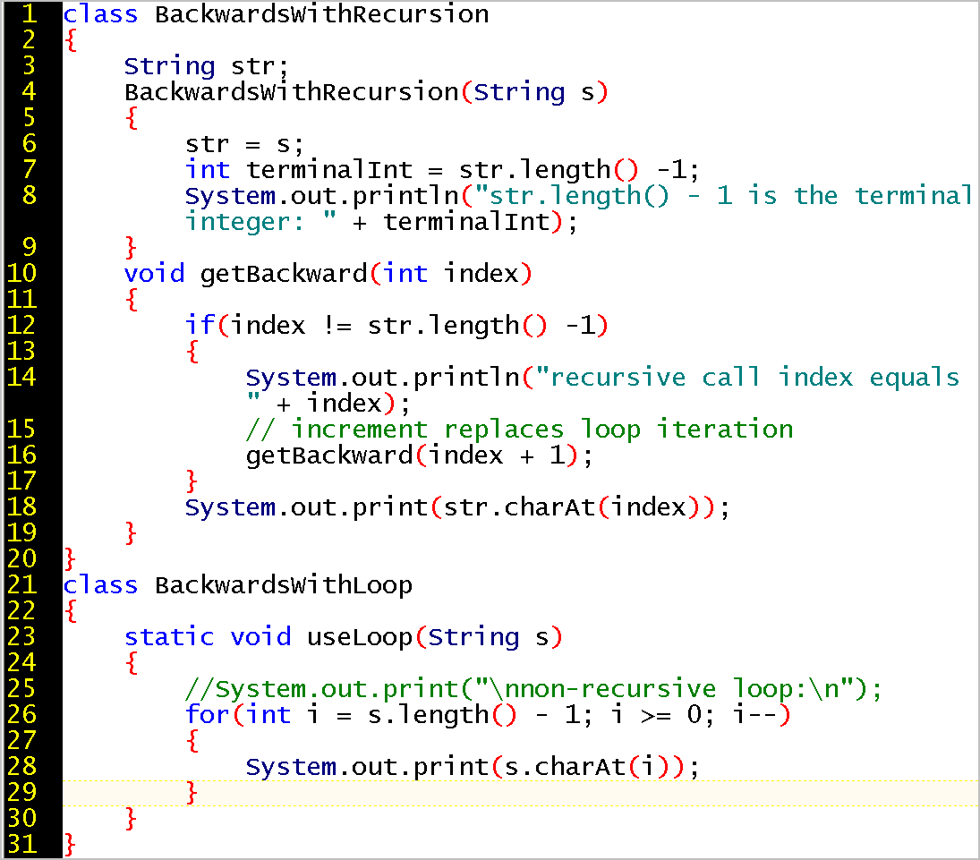 Session 6 First Course in Java