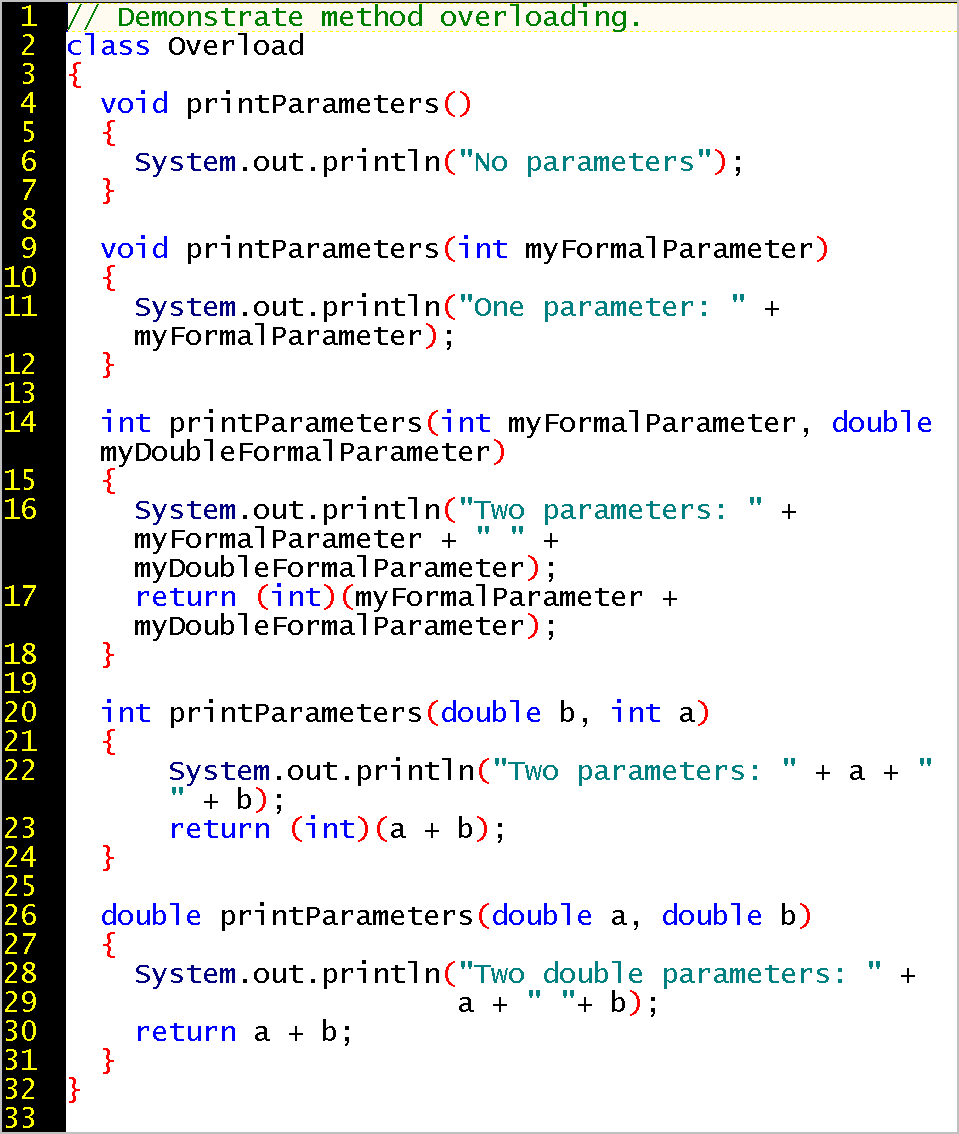 Session 6 First Course in Java
