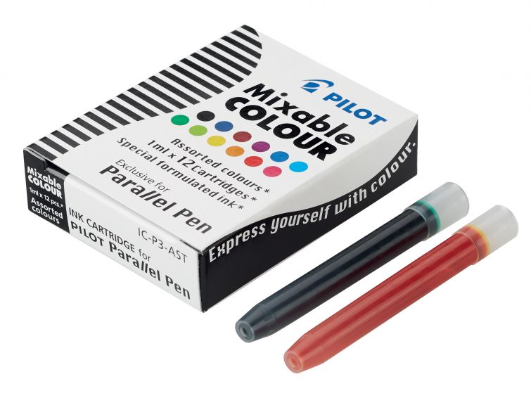 Pilot Parallel Pen Ink Refills Assorted Colours