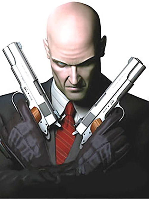 Agent 47 Mister 47 Hitman video game Character profile