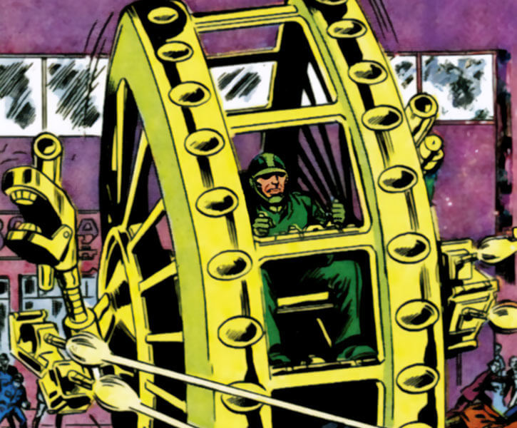 Big Wheel Marvel Comics SpiderMan Character profile