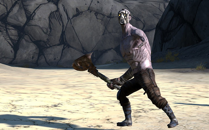 Bandits in the first Borderlands video game