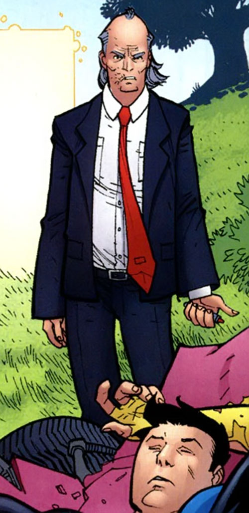 Cecil Stedman Invincible Comics Global Defense Agency Profile