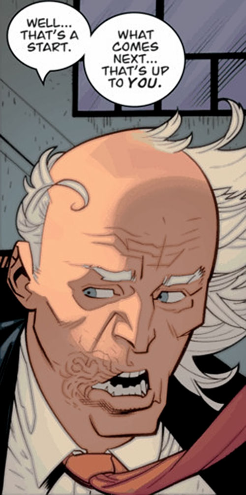 Cecil Stedman Invincible Comics Global Defense Agency Profile