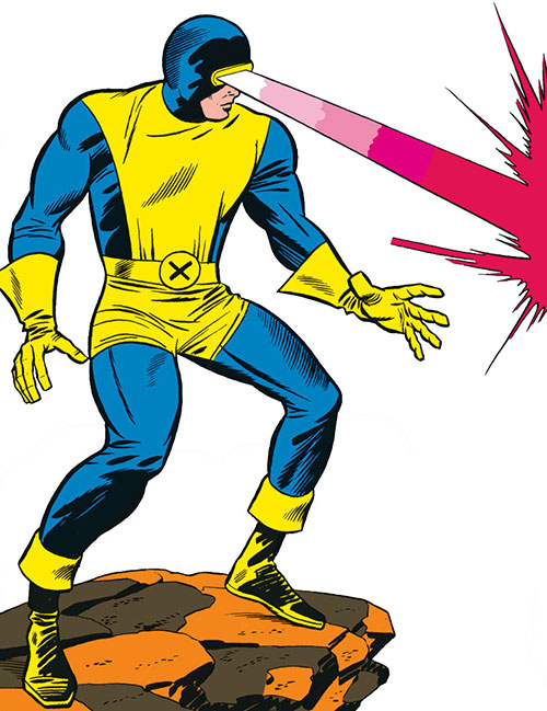 Cyclops Marvel Comics XMen Profile 1 Character notes
