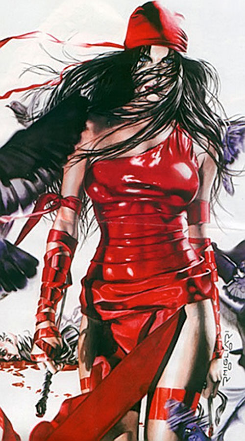 Elektra Marvel Comics Daredevil character The Hand